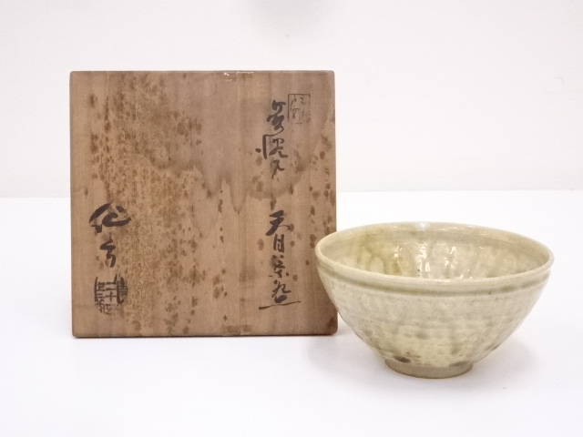 JAPANESE TEA CEREMONY / TEA BOWL CHAWAN / SAKUSUKE KATO 